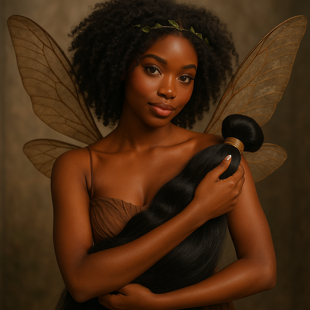 The deep, rich black color of this wig is absolutely stunning and surprisingly flattering. It's a real confidence booster!